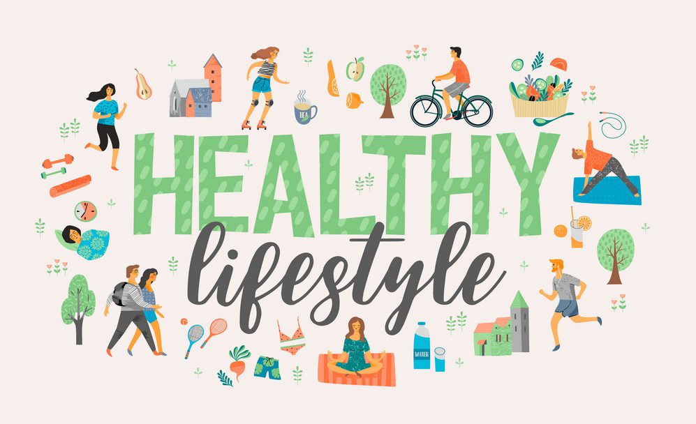 healthy lifestyle clipart